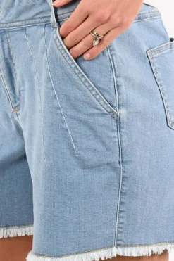 Nukus NKS09067 Short Blue denim