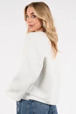 Nukus NKS03063 Sweater Licht grijs