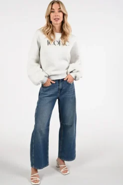 Nukus NKS03063 Sweater Licht grijs