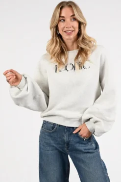 Nukus NKS03063 Sweater Licht grijs