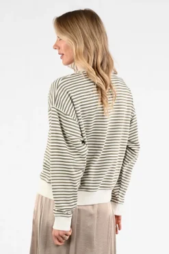 Nukus NKS03051 Sweater Olijf