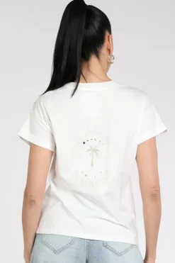 Nukus NKS04016 T-shirt korte mouw Ecru