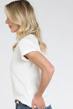 Nukus NKS04020 T-shirt korte mouw Off white