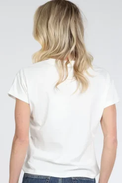 Nukus NKS04020 T-shirt korte mouw Off white