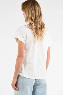 Nukus NKS04018 T-shirt korte mouw Off white