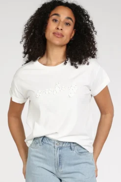 Nukus NKS04014 T-shirt korte mouw Off white