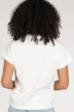 Nukus NKS04014 T-shirt korte mouw Off white