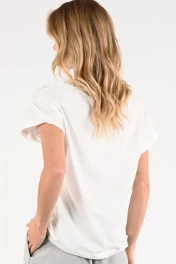 Nukus NKS04026 T-shirt korte mouw Off white