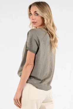 Nukus NKS01085 T-shirt korte mouw Olijf