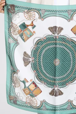 Ornella shawl Sjaal Groen