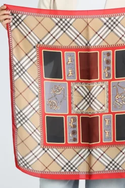 Ornella shawl Sjaal Rood