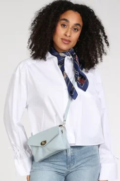 Ornella tas Tas Vergrijsd blauw