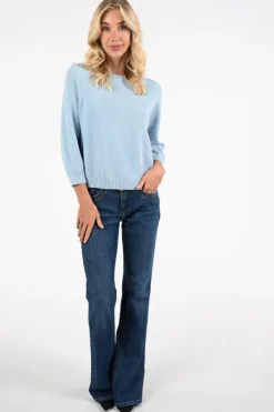 Oui 96746 Trui Licht blauw