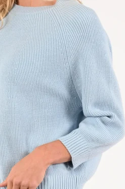 Oui 96746 Trui Licht blauw