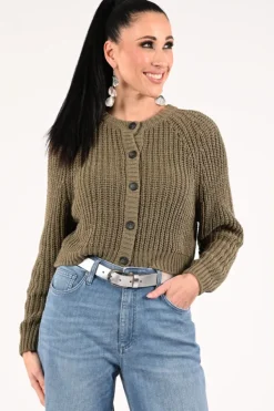 Oui 97755 Vest Olijf