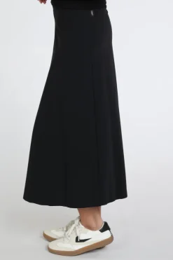 Penn & Ink Anna Rok wijd lang Zwart