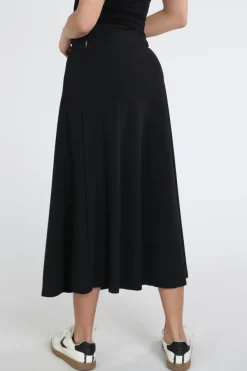 Penn & Ink Anna Rok wijd lang Zwart