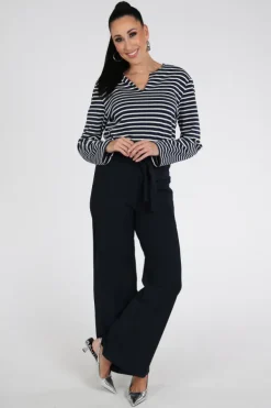 Penn & Ink BOWIE Broek Marine