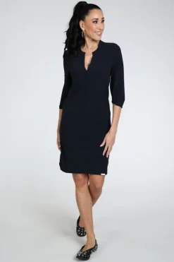 Penn & Ink Jill Jurk driekwart mouw Marine