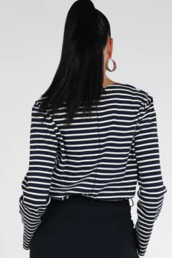 Penn & Ink S26F1806 Sweater Marine