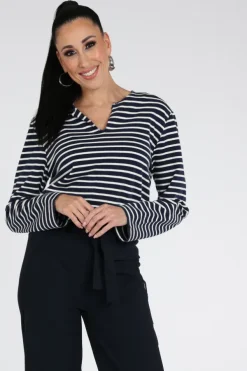Penn & Ink S26F1806 Sweater Marine