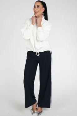 Penn & Ink S26F1836 Sweater Off white