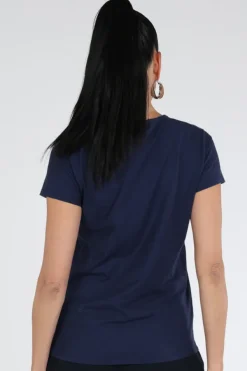 Penn & Ink S26F1805 T-shirt korte mouw Marine