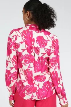 Pom Amsterdam SP9501 Blouse lange mouw Cyclaam