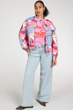 Pom Amsterdam SP9528 Bomber Blauw