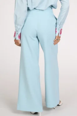 Pom Amsterdam SP9516 Broek Licht blauw