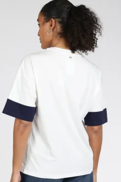Pom Amsterdam SP9482 T-shirt korte mouw Off white