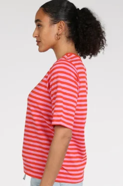 Pom Amsterdam SP9481 T-shirt korte mouw Roze