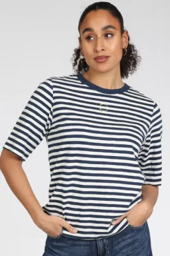 Pom Amsterdam SP9627 T-shirt korte mouw Wit