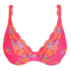 Prima Donna Cala Luna0163542 Plunge bh halve mousse cups pink
