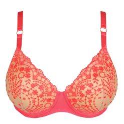 Prima Donna Twist - Angelou0242480 Mousse bh hartvorm koraal