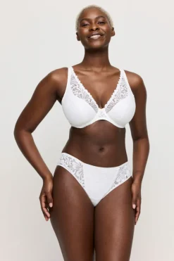 Prima Donna Twist - Rupi0142474 Plunge bh halve mousse cups off white