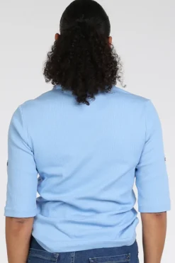 Roberto sarto 611167 Polo Licht blauw