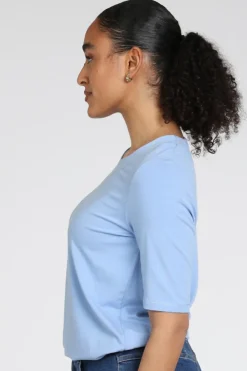 Roberto sarto 611113 T-shirt korte mouw Blauw
