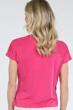 Roberto sarto 6111111 T-shirt korte mouw Cyclaam