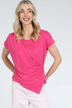Roberto sarto 6111111 T-shirt korte mouw Cyclaam