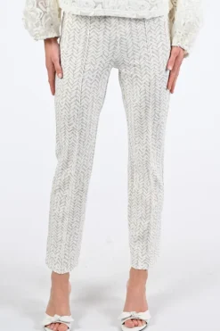 Rosner Alisa Slim Easy  Broek Beige