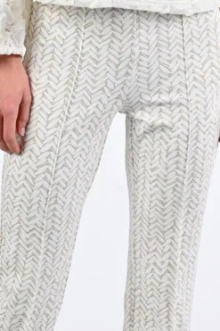 Rosner Alisa Slim Easy  Broek Beige