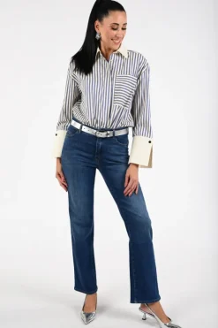 Rosner Audrey Straight_1 Jeans Blue denim