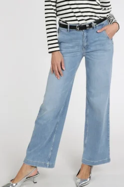 Rosner Audrey Wide Jeans Light blue denim