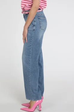 Rosner Audrey Wide Leg  Jeans Blue denim