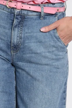 Rosner Audrey Wide Leg  Jeans Blue denim