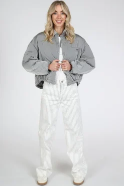 Rosner Audrey Wide Leg 5 Pocket  Broek Off white