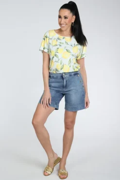 Rosner mara sailor 61940 Short Blue denim