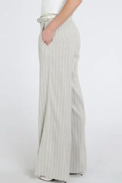 Rosner Mara Wide Leg  Broek Beige