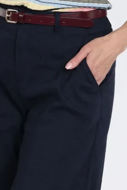 Rosner Mara Wide Leg  Broek Marine